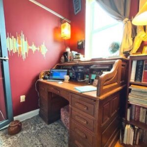 Home Studio Rolltop Desk